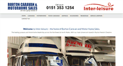 Desktop Screenshot of burtoncaravansales.co.uk